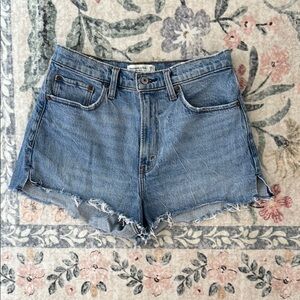 Abercrombie Curve Love Denim Shorts
